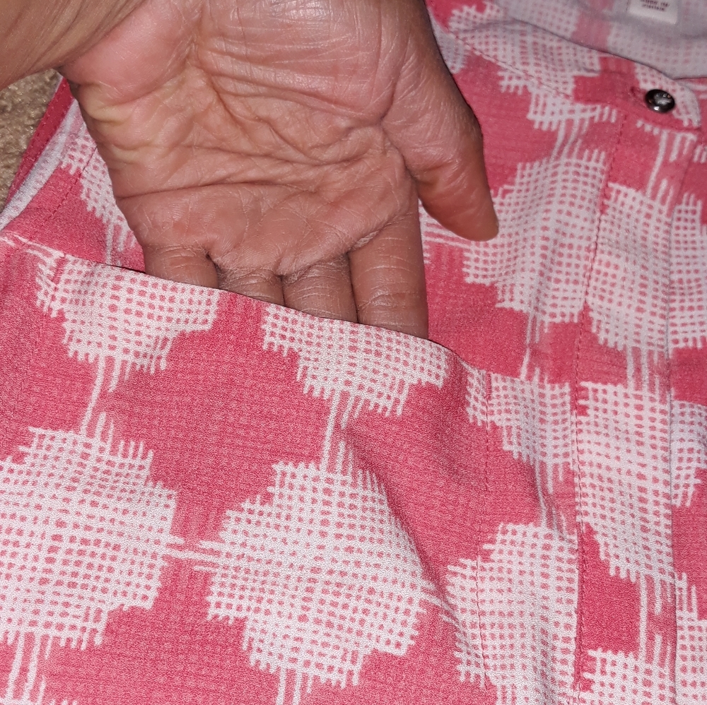 Dress.."MERONA"..Medium..pink/off white - Picture 10 of 14